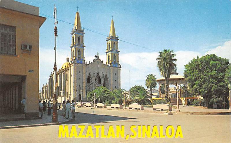 Mexico Old Vintage Antique Post Card Mazatlan, Sinaloa Unused