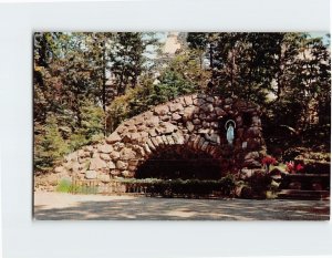 Postcard Grotto Of Lourdes, University Of Notre Dame, Indiana