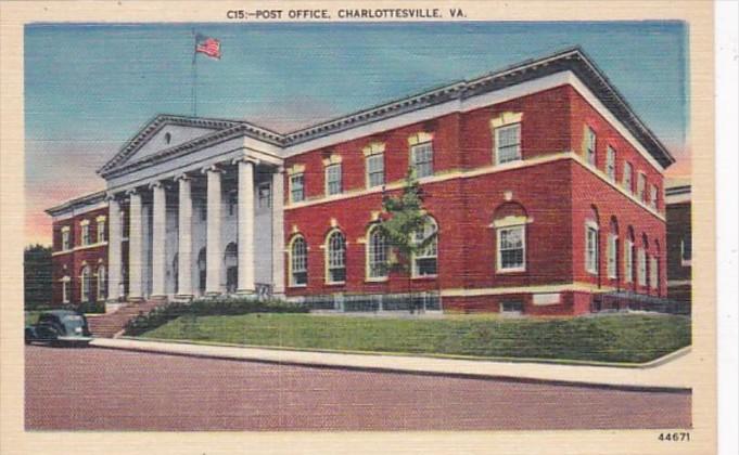 Virginia Charlottesville Post Office