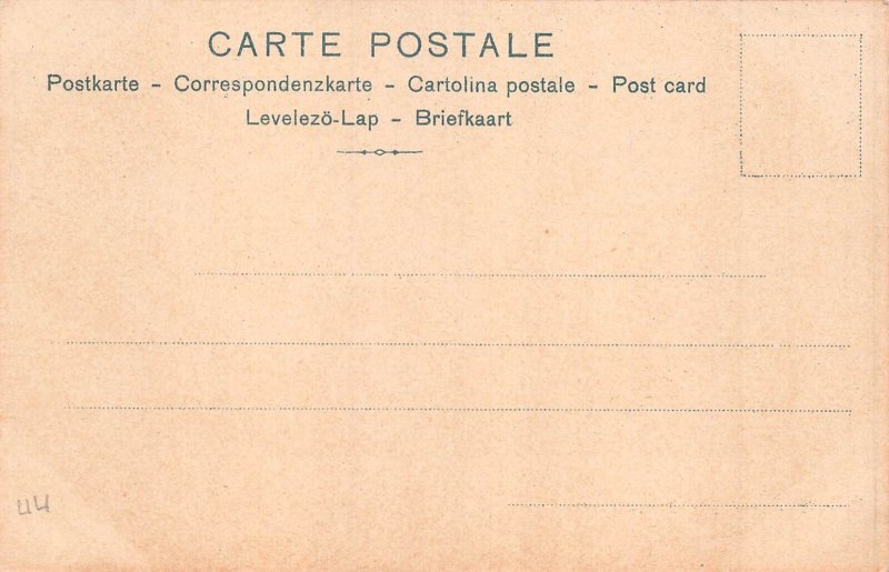 L474 Cheating Wife Comic Humour Nude Risque vintage postcard