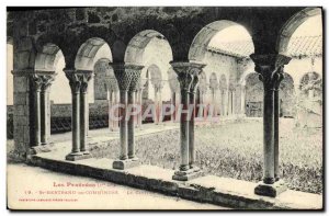 Old Postcard Saint-Bertrand-de-Comminges The cloister