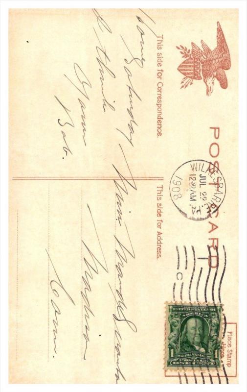 19806  Coal Miners going down shaft in Elevator