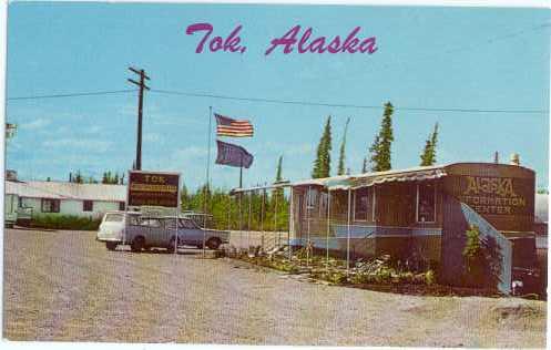 Information Center, Tok, Alaska, AK, Chrome