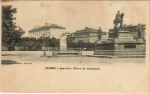 CPA Ajaccio Place du Diamant CORSICA (1077958)