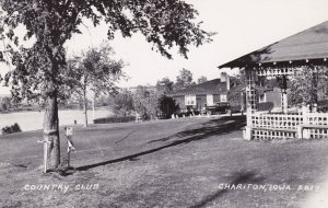 Iowa Chariton Country Club 1949 Real Photo