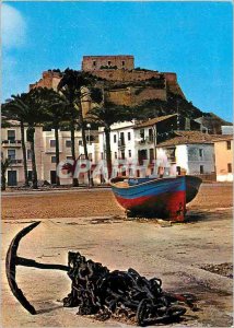 Postcard Modern Denia (Alicante) The strong Chateau