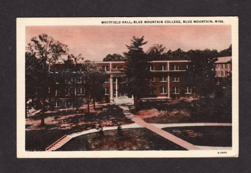 MS Whitfield Hall Blue Mountain College MISSISSIPPI PC