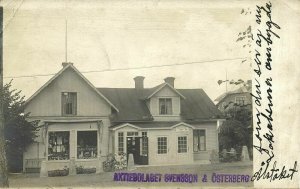 sweden, ÅLSTÄKET, Shop with Tea Room, Svensson & Österberg (1910s) RPPC