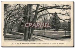 Old Postcard Paris Wood Boilogne autumn Pre Catalan Bengali Island House (Gre...