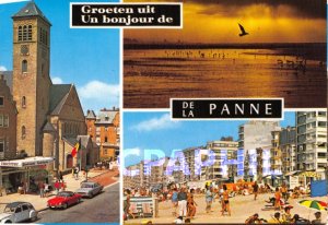 Modern Postcard Greetings from De Panne