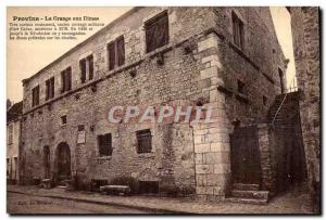 Old Postcard Provins La Grange aux Dimes