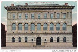 Public Library Newark New Jersey 1909