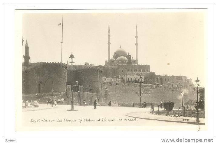 RP: Cairo , Egypt , 10-30s ; Mosque of Mohamed Ali