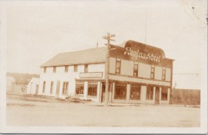 Regina Hotel Whitehorse YT Yukon Unused Real Photo Postcard G85