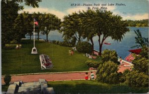 Minnesota St Paul Phalen Park and Lake Phaalen 1958 Curteich