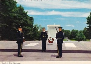 Tomb Of The Unknown Where Rest In Honored Glory Americans Who Fell In Both Wo...