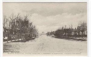 Ninth Avenue Library Greeley Colorado Albertype postcard