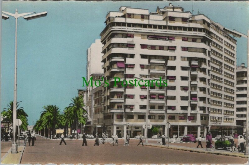 Morocco Postcard -Casablanca-Place De France Et Bd,Mohamed El Hansali  RS26358