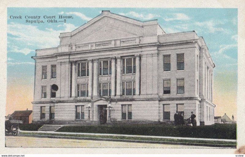 SAPULA , Oklahome , 1910s Court House