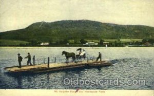 Mt. Holyoke Range, Hockanum Ferry Ferry Boat Unused light crease right top co...