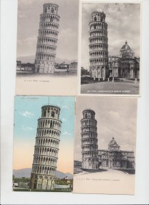 TOWER OF PISA CAMPANILE Italy 27 Vintage Postcards Mostly pre-1940 (L5725)