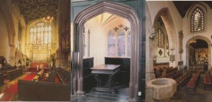 The Lord Mayors Chapel Bristol 3x Postcard s