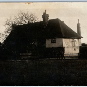 c1910s Old England House RPPC Work Shop European Real Photo Shukell's Home A259