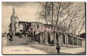 Pibrac - L & # 39Eglise - Old Postcard