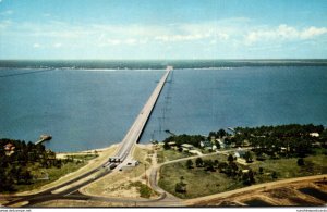 Mississippi Bay Bridge Connecting Pass Christian and Bay St Louis