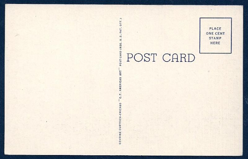 Soo-Nipi Lodge Lake Sunapee New Hampshire unused c1941