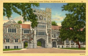 NY - Poughkeepsie. Vassar College, Taylor Hall