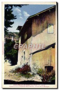 Old Postcard Our Lady of Laus Hautes Alpes Chamber of the Venerable Sister Be...