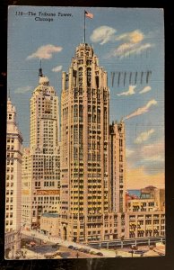 Vintage Postcard 1947 The Tribune Tower, Chicago, Illinois (IL)