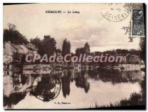 Postcard Old Nemours Loing