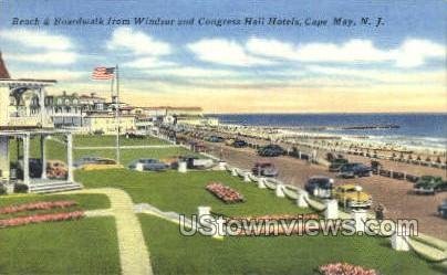 Windsor And Congress Hall Hotels in Cape May, New Jersey