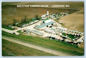 Lagrange Missouri Postcard Beilstein Camper Sales Motor Homes Truck Covers c1999