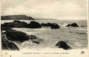 CPA Locquirec - Pointe du Corbeau - Les Brisants (1033308)