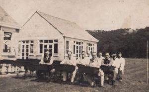 Manchester Soldier Military Painting Class Antique WW1 Photo Postcard