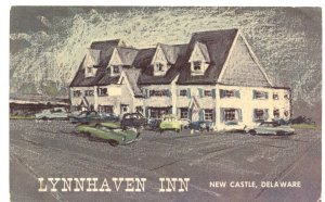 Postcard Lynnhaven Inn New Castle Delaware DE