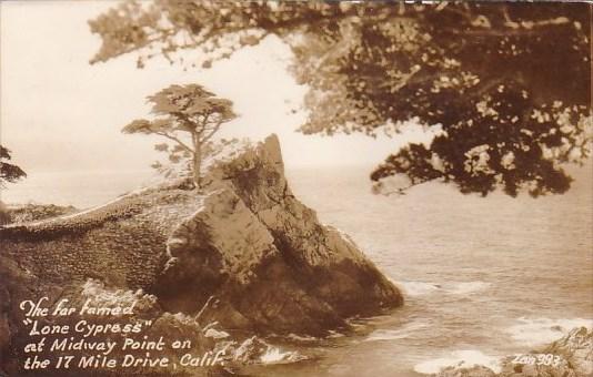 California Drive The Far Famed Lone Cypress Est Midway Point On  The 17 Mile ...