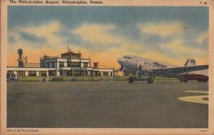 Postcard The Philadelphia Airport Philadelphia PA #1