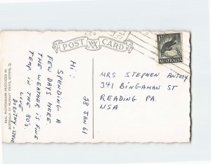 Postcard Souvenir of Brisbane Australia