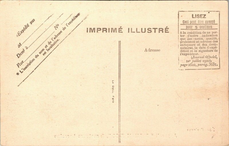 RARE - FRENCH AVIATION POSTCARD - Aerodrome Du Bourget - Farmam F-50 