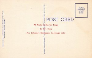 Curt Teich Linen Map Postcard, Arizona National Monuments