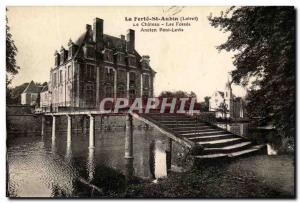 Old Postcard La Ferte St Aubin Le Chateau Pont Levis