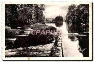 Modern Postcard La Roche Posay Les Bains The Railway Bridge