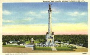 Soldiers' and Sailors' Monument - Des Moines, Iowa IA