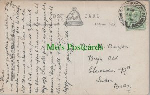 Family History Postcard - Buyers? - Bryn Al?, Clarendon Road, Luton   RF8386