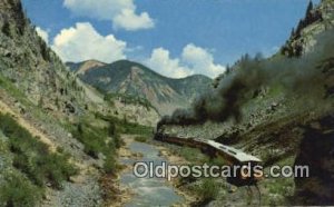 Narrow Gauge Train, Durango, Colorado, CO USA Trains, Railroads Unused 