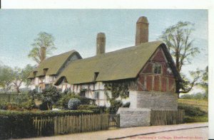 Warwickshire Postcard - Ann Hathaway's Cottage - Stratford-On-Avon - Ref 9537A